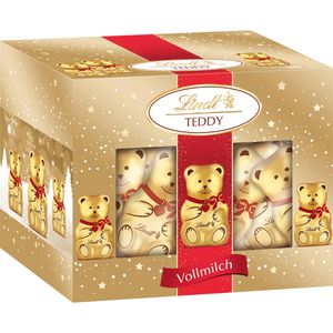 Weihnachtsmann Lindt Mini Teddy, Höhe 6,3 cm