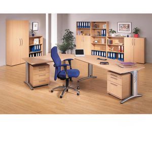 Produktbild für Kombischrank Hammerbacher Basic 4770, buche