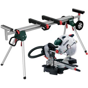 Metabo Kapp-Gehrungssäge KGS 315 PLUS SET, 2200 W, Schnittleistung 320mm, mit KSU 401