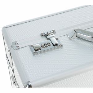 Produktbild für Pilotenkoffer Alumaxx Alpha 45100, silber, 30 Liter