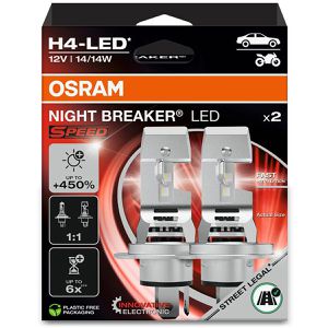 Produktbild für Auto-Lampe OSRAM Night Breaker Speed 450, 6000 Kelvin, H4