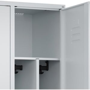 Produktbild für Spind CP-Möbel Classic PLUS, lichtgrau