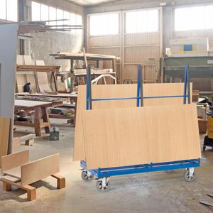 Produktbild für Plattenwagen Fetra 4476, Gummireifen