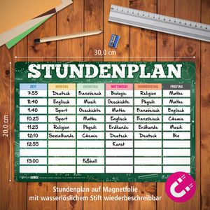 Produktbild für Stundenplan itenga 33104468, Formeln