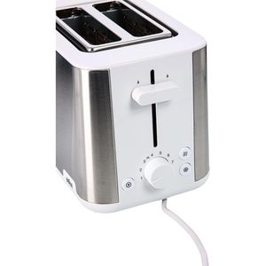 Produktbild für Toaster Braun PurShine HT1510WH, 8 Röststufen &amp; Auftaufunktion