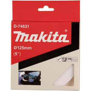 Produktbild für Polierpad Makita D-74631, aus Filz
