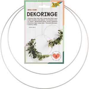 Metallring Folia 24203, silber