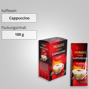 Produktbild für Kaffee Mokate Gold Cappuccino Classic
