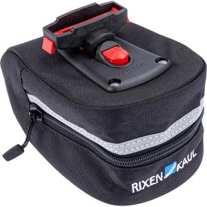 Produktbild für Satteltasche Rixen&amp;Kaul Micro 100 Plus, schwarz, 0,8 Liter