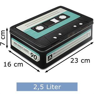 Produktbild für Vorratsdose Nostalgic-Art Retro Cassette