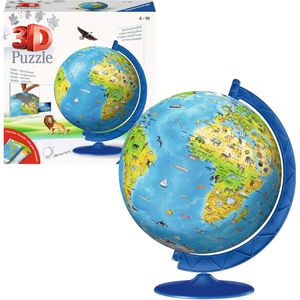 Ravensburger Puzzle 11160 Puzzle-Ball Kinderglobus, 3D Puzzle, ab 6 Jahre, 180 Teile
