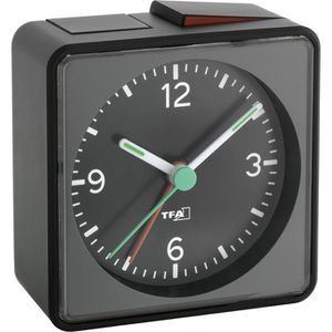 Produktbild für Wecker TFA 60.1013.01 Push schwarz, analog