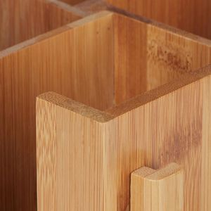 Produktbild für Teebox Relaxdays 10024212, für Teebeutel, natur, aus Bambus