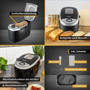 Produktbild für Brotbackautomat TZS-First-Austria FA-5152-3-BA