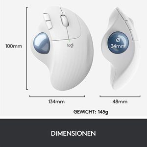 Produktbild für Maus Logitech ERGO M575 Wireless Trackball