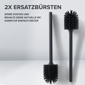 Produktbild für WC-Bürste ovimar Ersatzbürste Lindoya, schwarz
