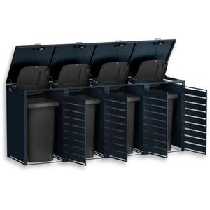 Produktbild für Mülltonnenbox Metzler MMB-3-4X, Metall