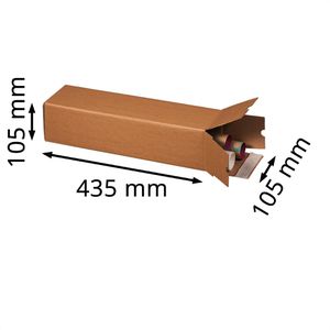 Produktbild für Versandhülse Smartboxpro PlanBox SK braun, Länge 435mm