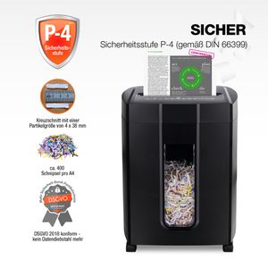Produktbild für Aktenvernichter Peach 511140 PS500-70OP, mit Rollen