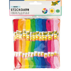 Produktbild für Bindfaden Folia 23991, Stickgarn Set