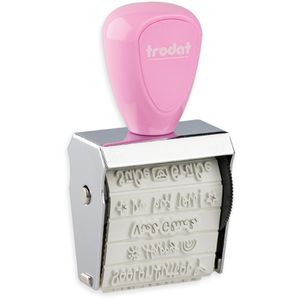 Produktbild für Motivstempel Trodat Creative Mini Set Nette Botschaften,Metall