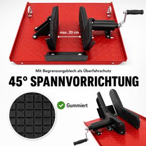 Produktbild für Hebebühne Trutzholm 74831, rot, für Motorrad