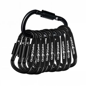 Karabinerhaken Webbomb 669410, Aluminium