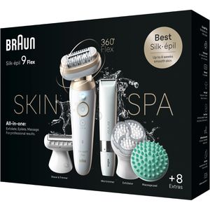 Produktbild für Epilierer Braun Silk-epil 9 Flex 3D SkinSpa, 9-481