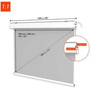 Produktbild für Beamer-Leinwand Celexon Motor Expert