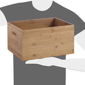 Produktbild für Holzkiste Zeller 13342, Bambus
