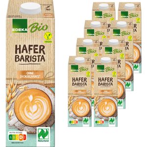 Haferdrink Edeka aus europäischem Hafer, Barista, BIO