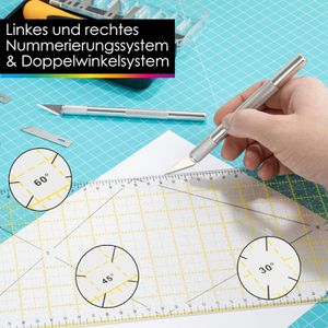 Produktbild für Schneidelineal OfficeTree 220, 60 cm