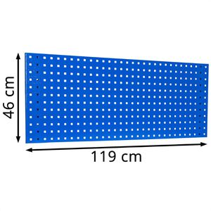 Produktbild für Werkzeugwand Güde 1200P/1, blau, aus Metall
