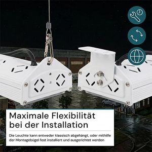Produktbild für LED-Hallenstrahler Luxula LX500128, 24.000 Lumen