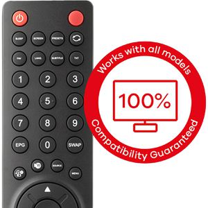 Produktbild für Ersatzfernbedienung One-For-All Sharp TV