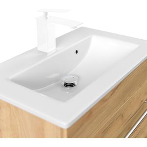 Produktbild für Waschtisch Posseik Portus 600 SlimLine, hängend, eiche gold