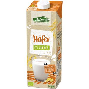 Produktbild für Haferdrink Allos aus italienischem Hafer, 0% Zucker, BIO