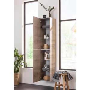 Produktbild für Bad-Hängeschrank Fackelmann Oxford, 83377, matt eiche