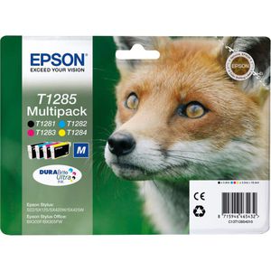 Produktbild für Tinte Epson C13T128540 Fuchs, Multipack