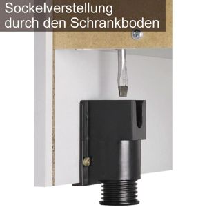 Produktbild für Kombischrank Hammerbacher Solid 6770, nussbaum