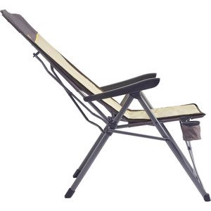 Produktbild für Campingstuhl Uquip JUSTY XL, boulder, bis 120 kg