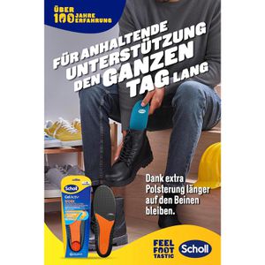 Produktbild für Einlegesohlen Scholl GelActiv Work Men