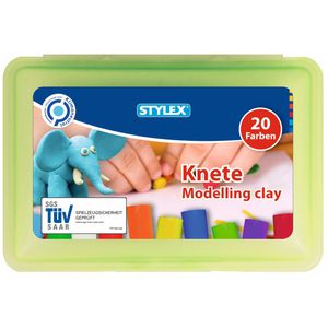 Produktbild für Knete Stylex 28230, 20 Stangen