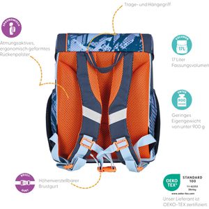 Produktbild für Schulranzen Herlitz Loop Plus TechMech, 4-teilig