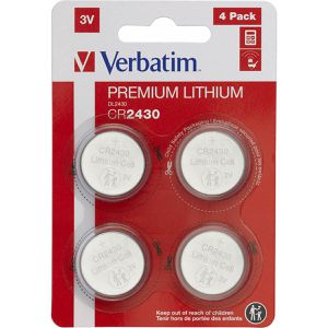 Produktbild für Knopfzelle Verbatim Premium, CR2430