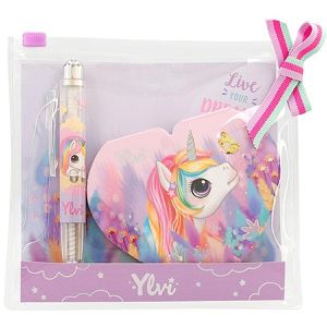 Produktbild für Schreibset Ylvi 0012618 Einhorn, 2-teilig