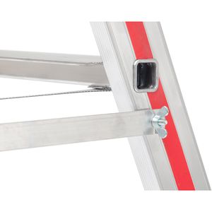Produktbild für Stehleiter Hymer 822412, beidseitig begehbar
