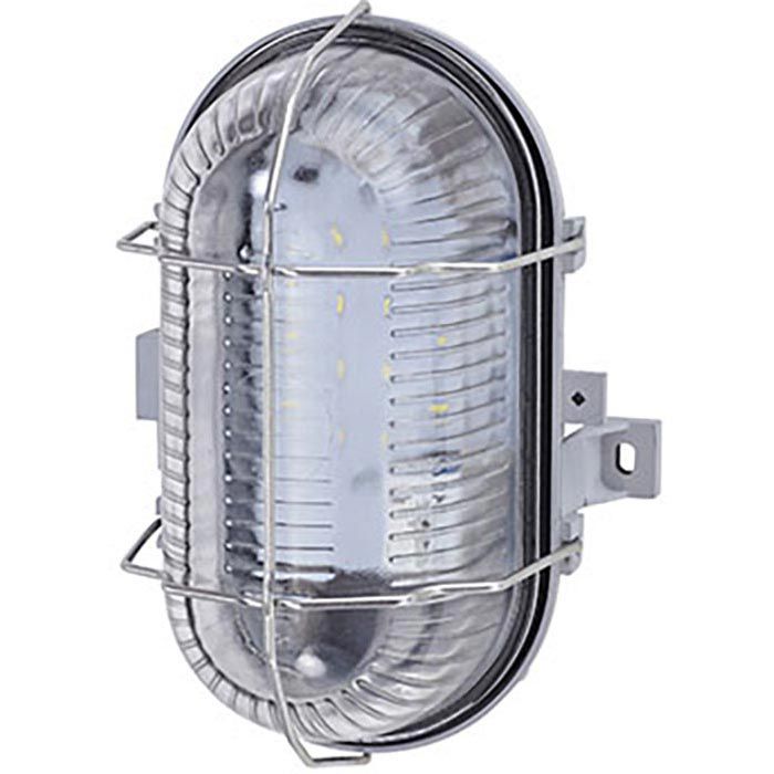 Ledino Kellerlampe Pesch 8, IP44 Spritzwasserschutz, mit LED, neutralweiß, 545 Lumen / 8 Watt – Böttcher AG