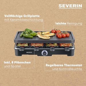 Produktbild für Raclette-Grill Severin RG 9670, für 8 Personen