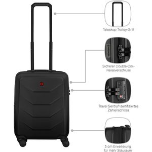 Produktbild für Koffer Wenger Prymo Carry-On, erweiterbar, schwarz